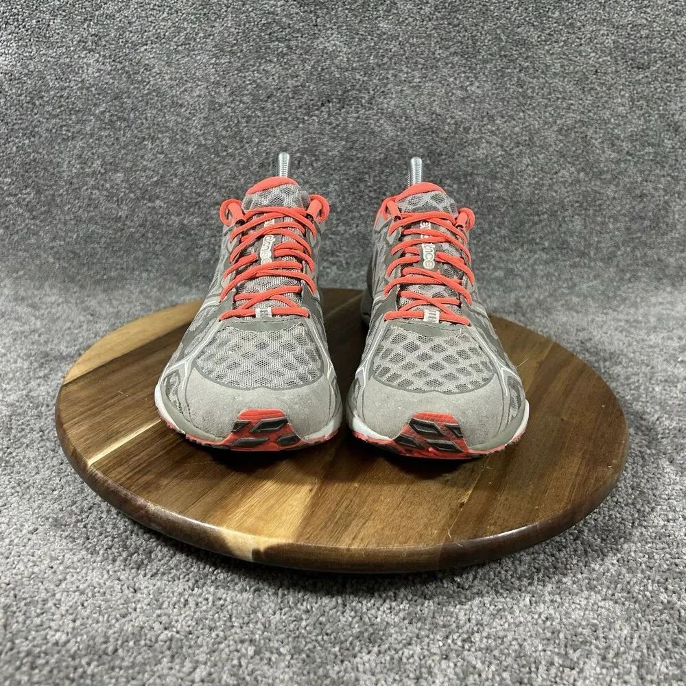 New Balance W1400GC2 Women’s Sz 9.5 Gray Coral Athletic Trail Running Shoes Used